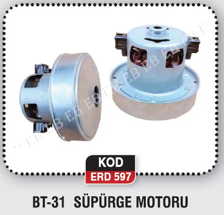 BT-31 SÜPÜRGE MOTORU ERD 597